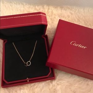 Cartier baby love necklace (18k yellow gold)